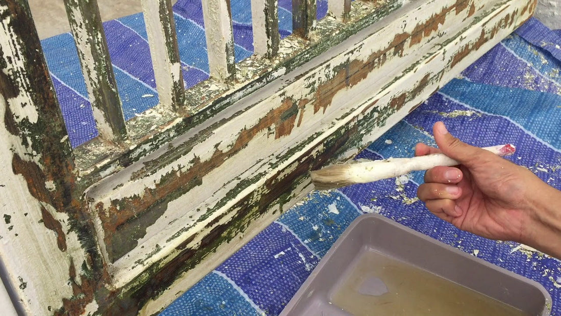 How to Remove Paint from Cast Iron Furniture with ECOSTRIP